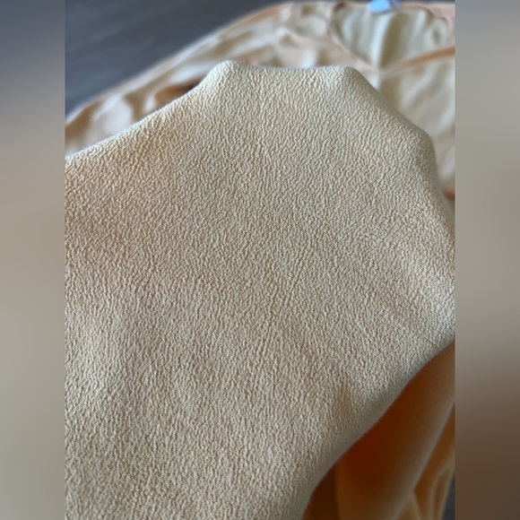 H&M Mustard Yellow Wrap Dress, long sleeve - Picture 4 of 8